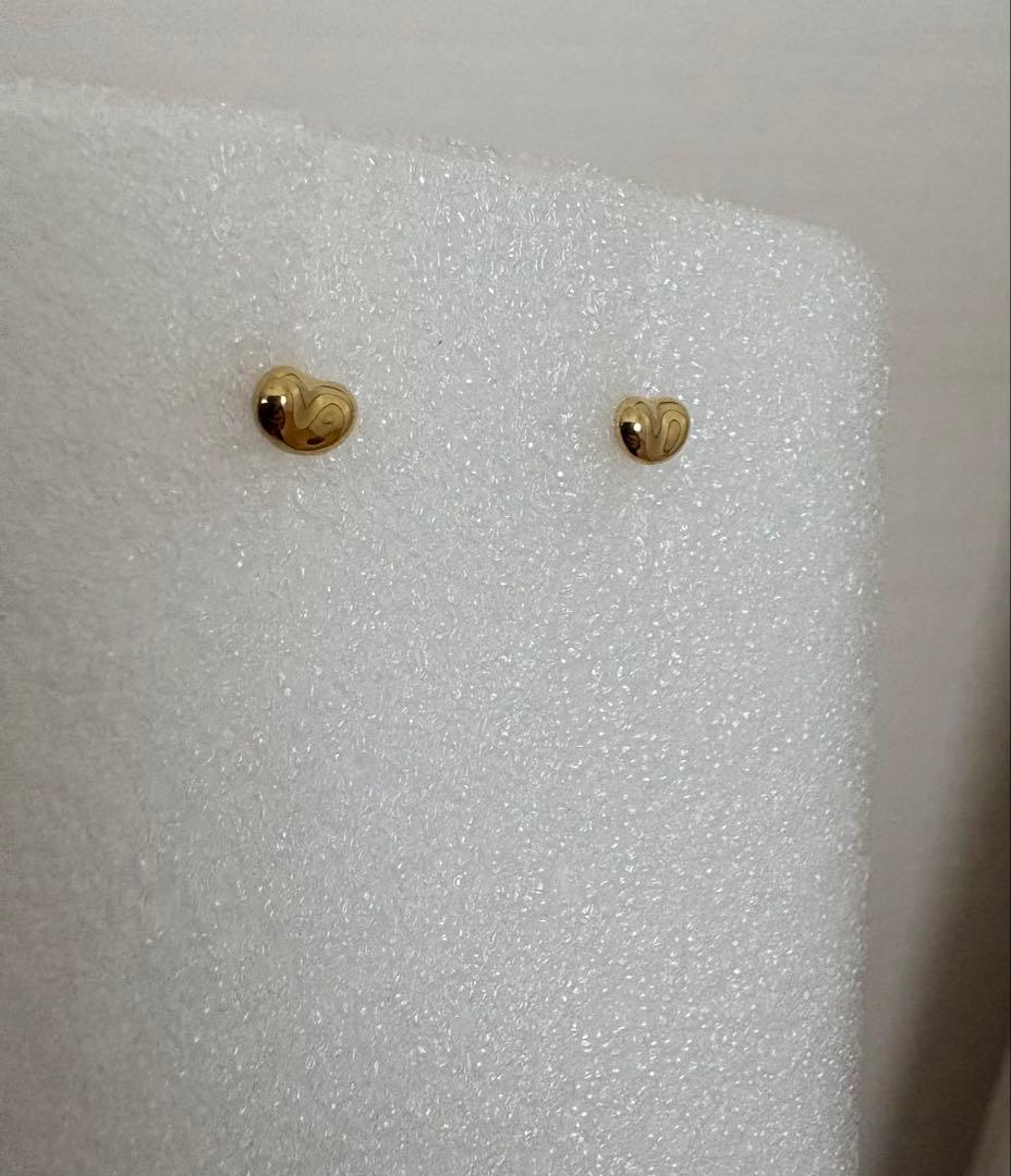 ティファニーピアス　k18 ゴールド イエローゴールド　金　18金