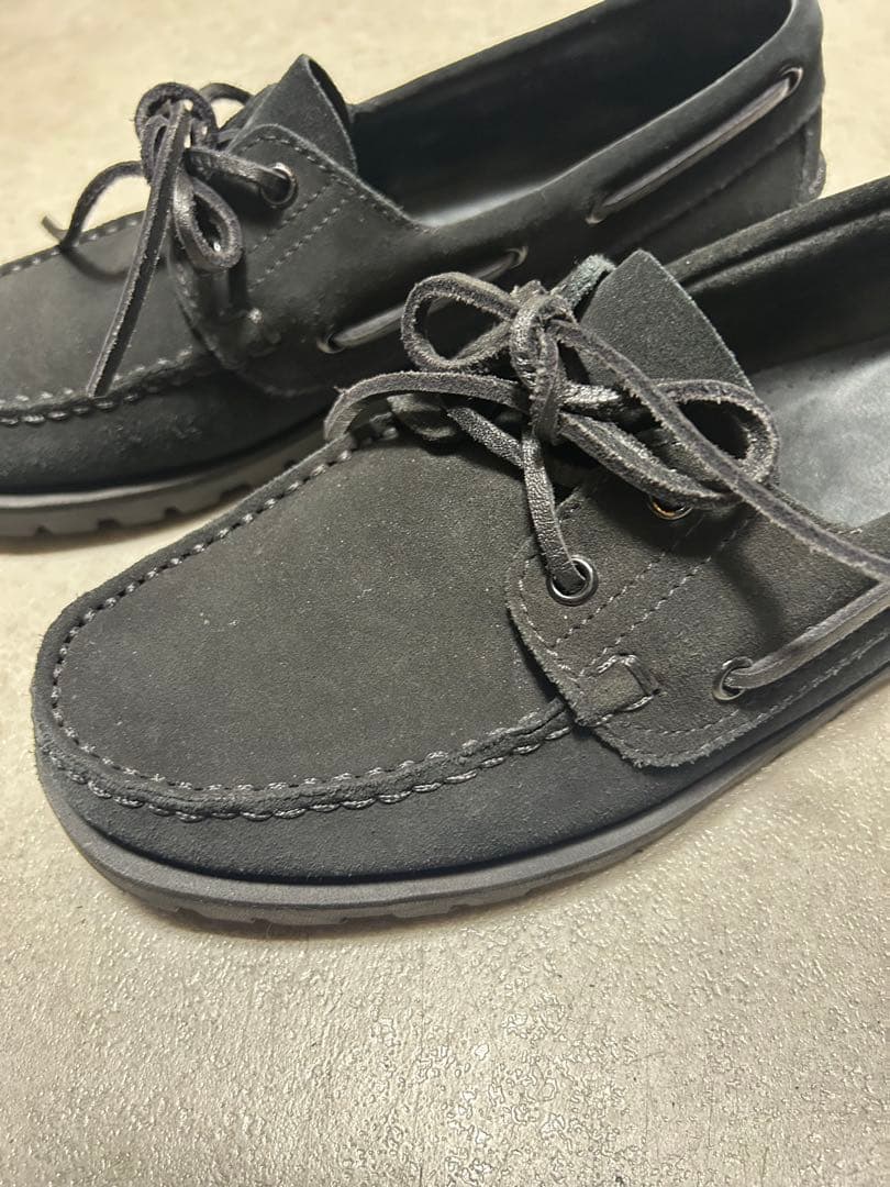 ◆Paraboot/MALO パラブーツ/マロ　別注ブラックスエード6 1/2