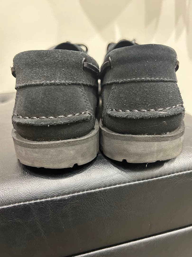 ◆Paraboot/MALO パラブーツ/マロ　別注ブラックスエード6 1/2