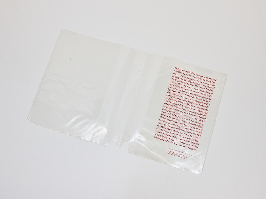 【希少写真集】リチャード・アヴェドン 自伝 AN AUTOBIOGRAPHY