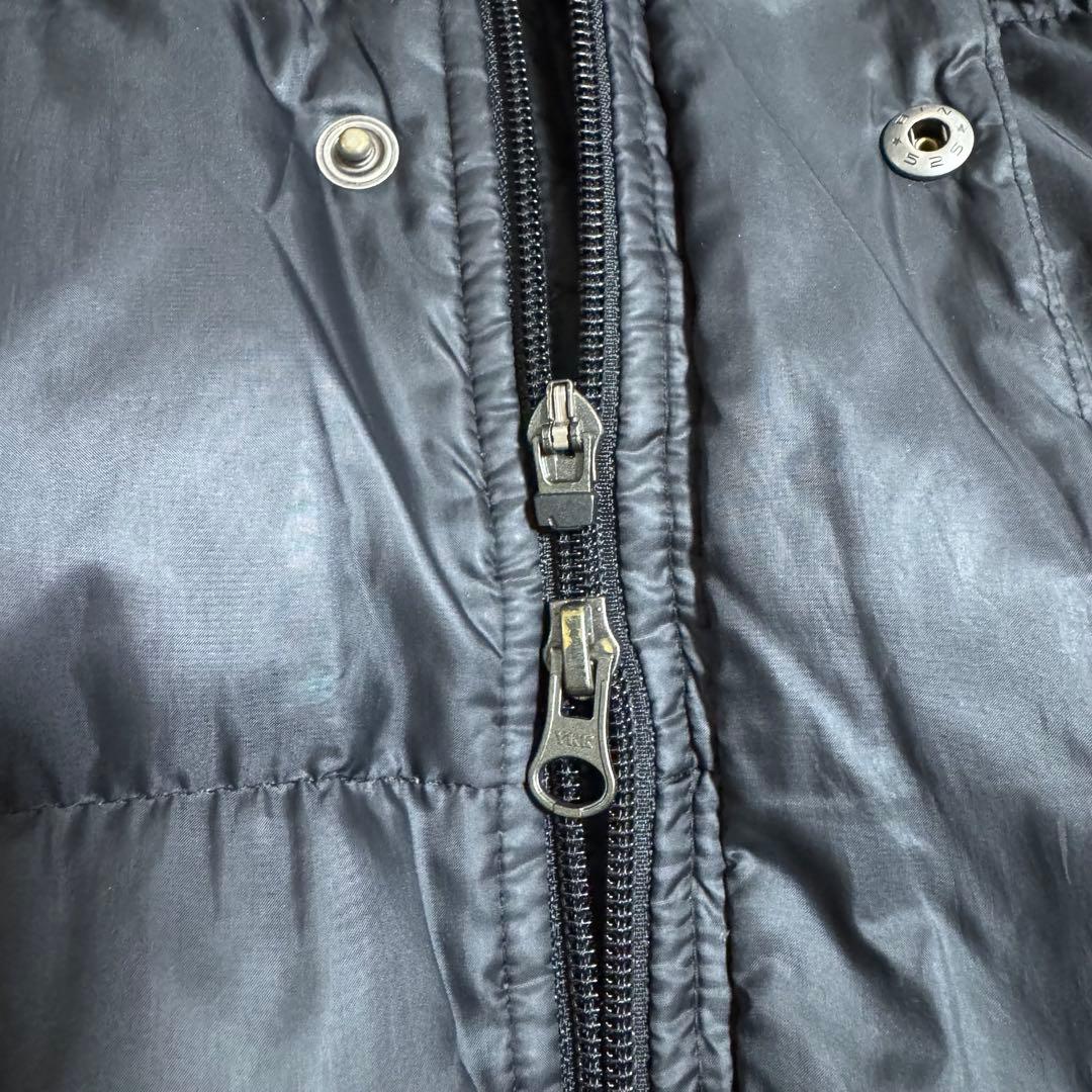 人気NIKE ダウンベンチコート　XXLサイズ　ブラック　ロング丈