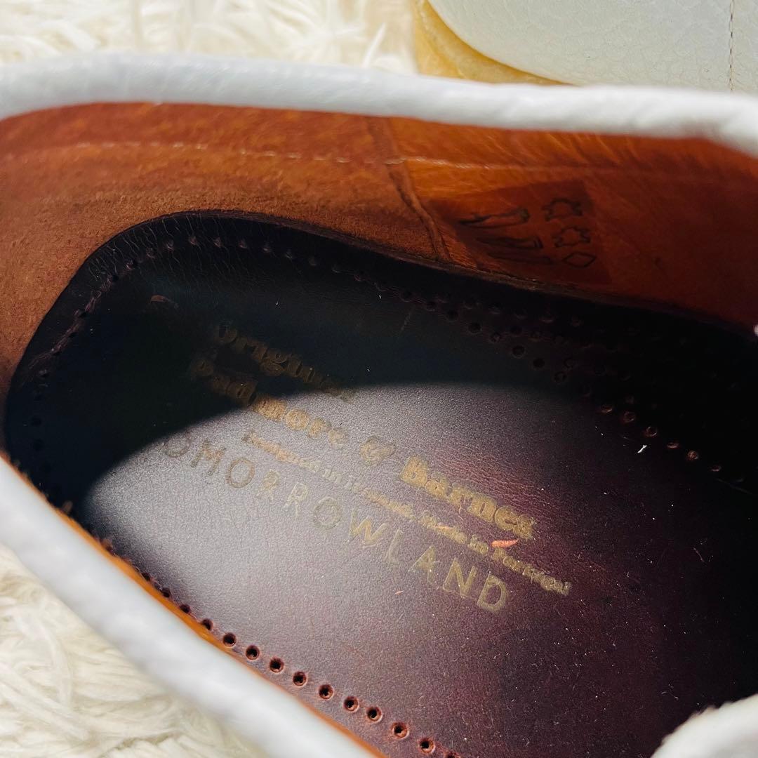 Padmore&Barnes×TOMORROWLAND シュリンクレザー 革靴