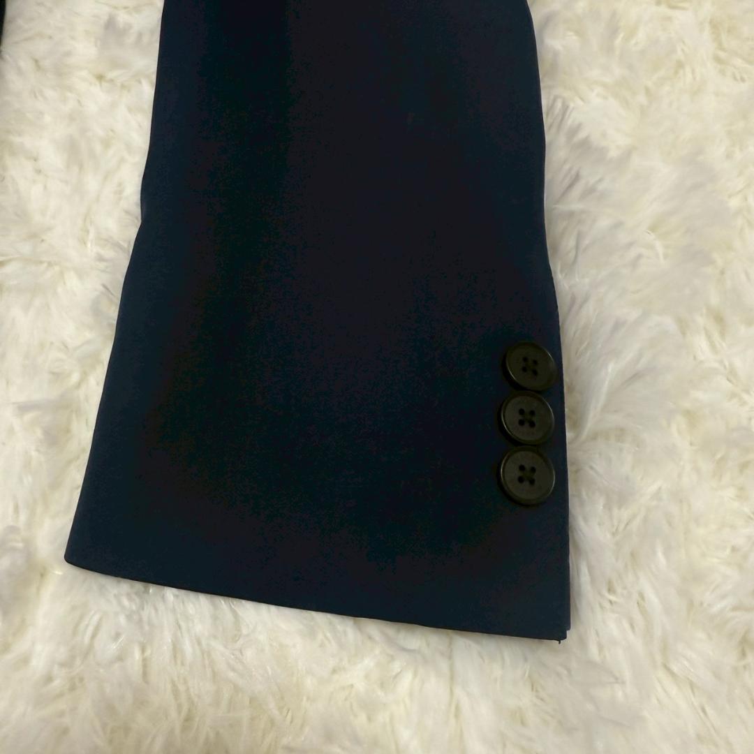 デサント　セットアップ　ネイビー　トラベルスーツ　ウエスト調節可 L相当