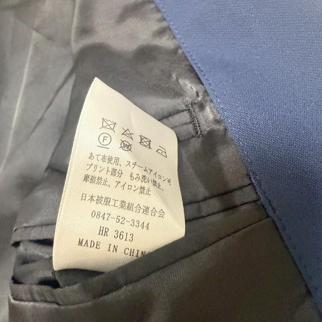 デサント　セットアップ　ネイビー　トラベルスーツ　ウエスト調節可 L相当