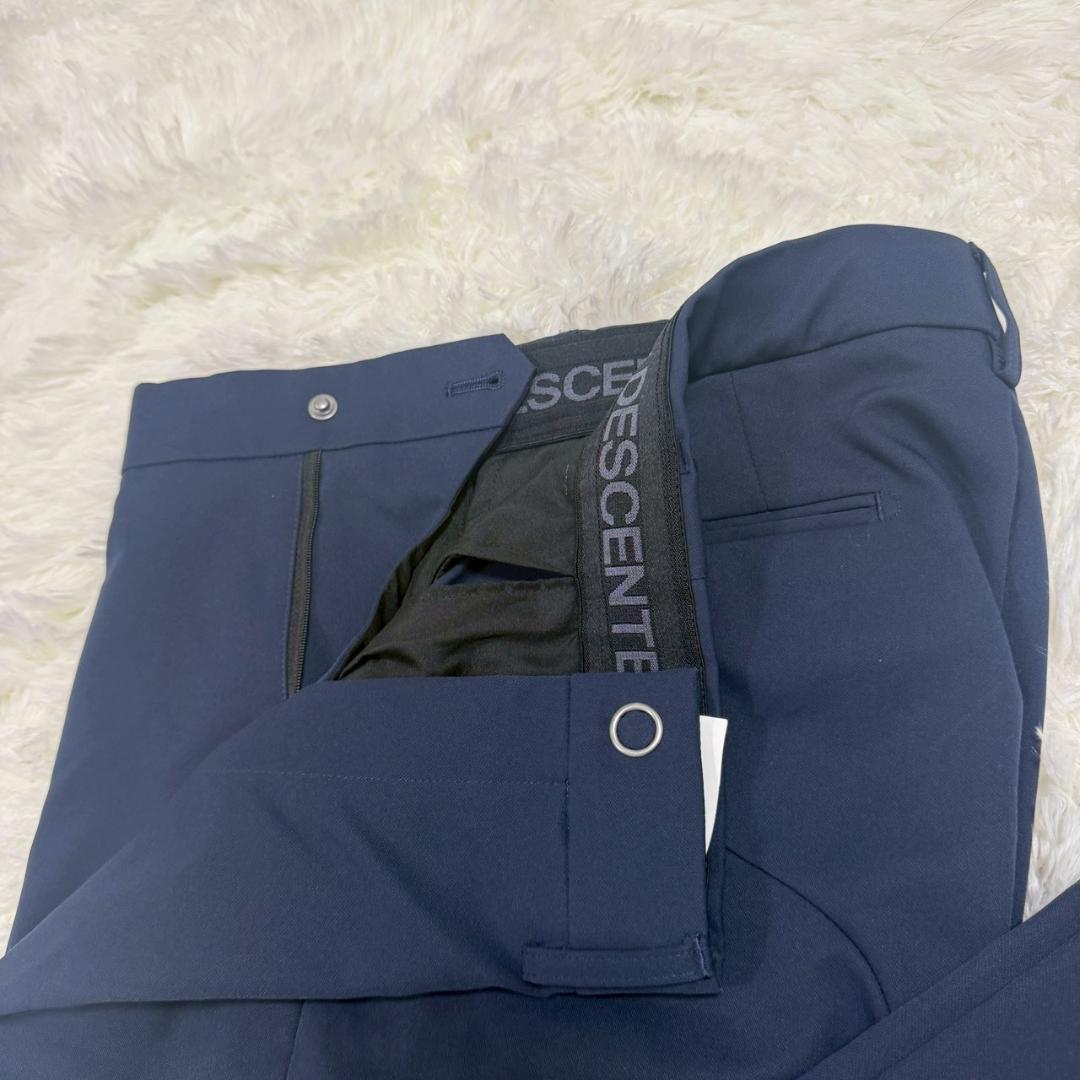 デサント　セットアップ　ネイビー　トラベルスーツ　ウエスト調節可 L相当