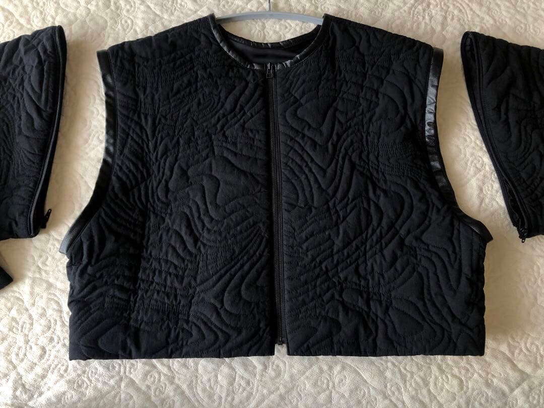 RIM.ARK リムアーク　キルティングジャケット　　ベスト2way