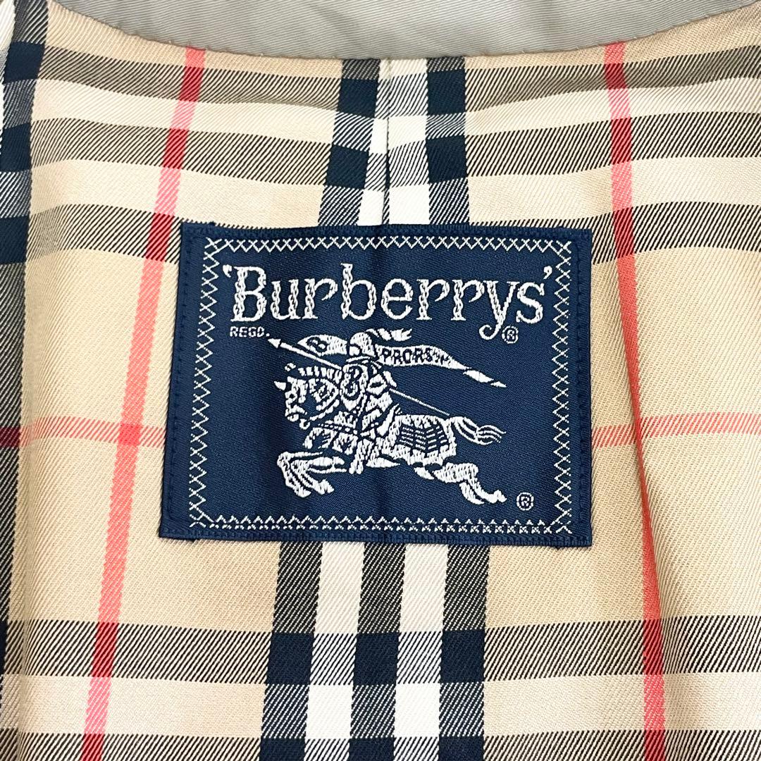 【美品】Burberrys バーバリー トレンチコート ノバチェック XL