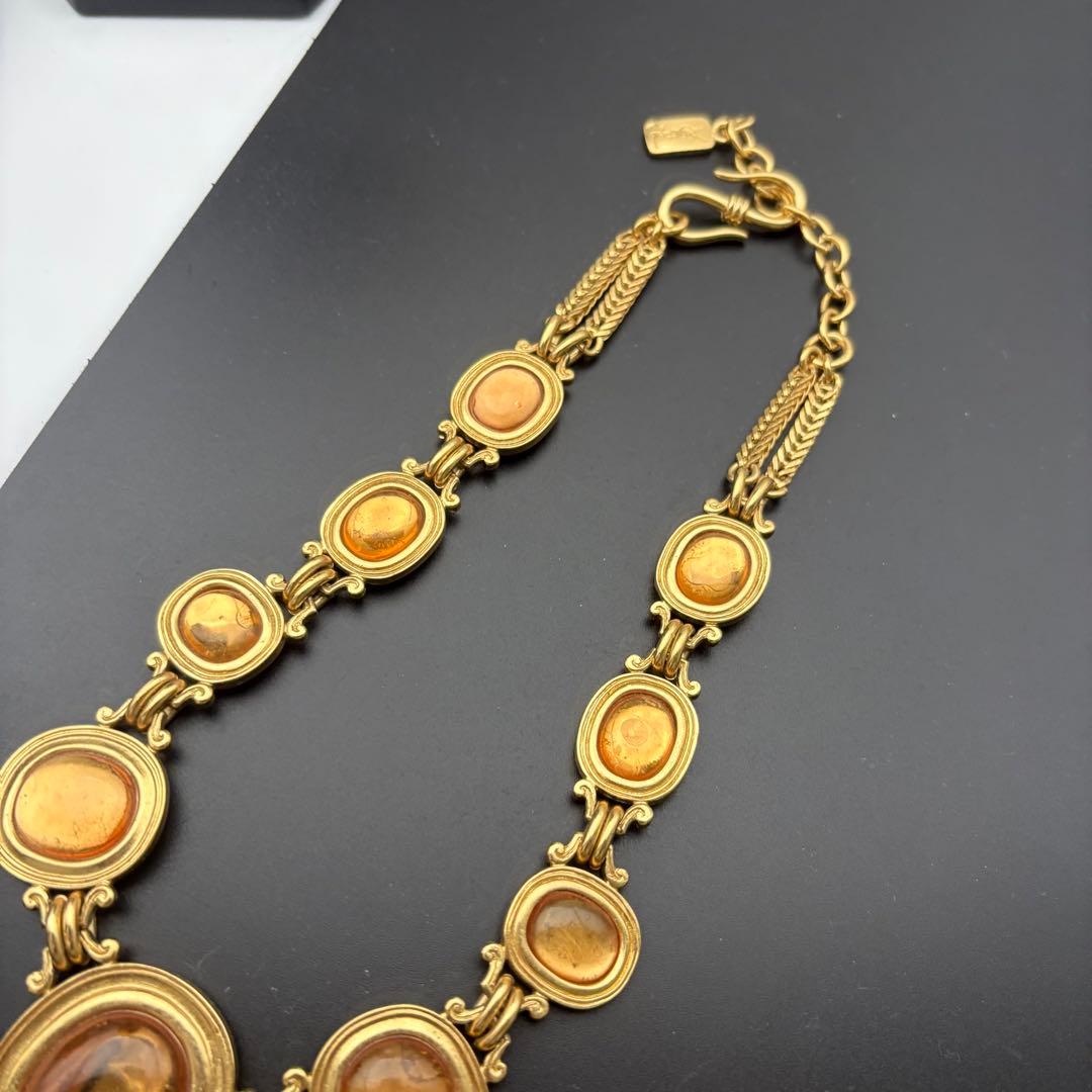✨希少✨Yves Saint Laurent ネックレス カラーストーン