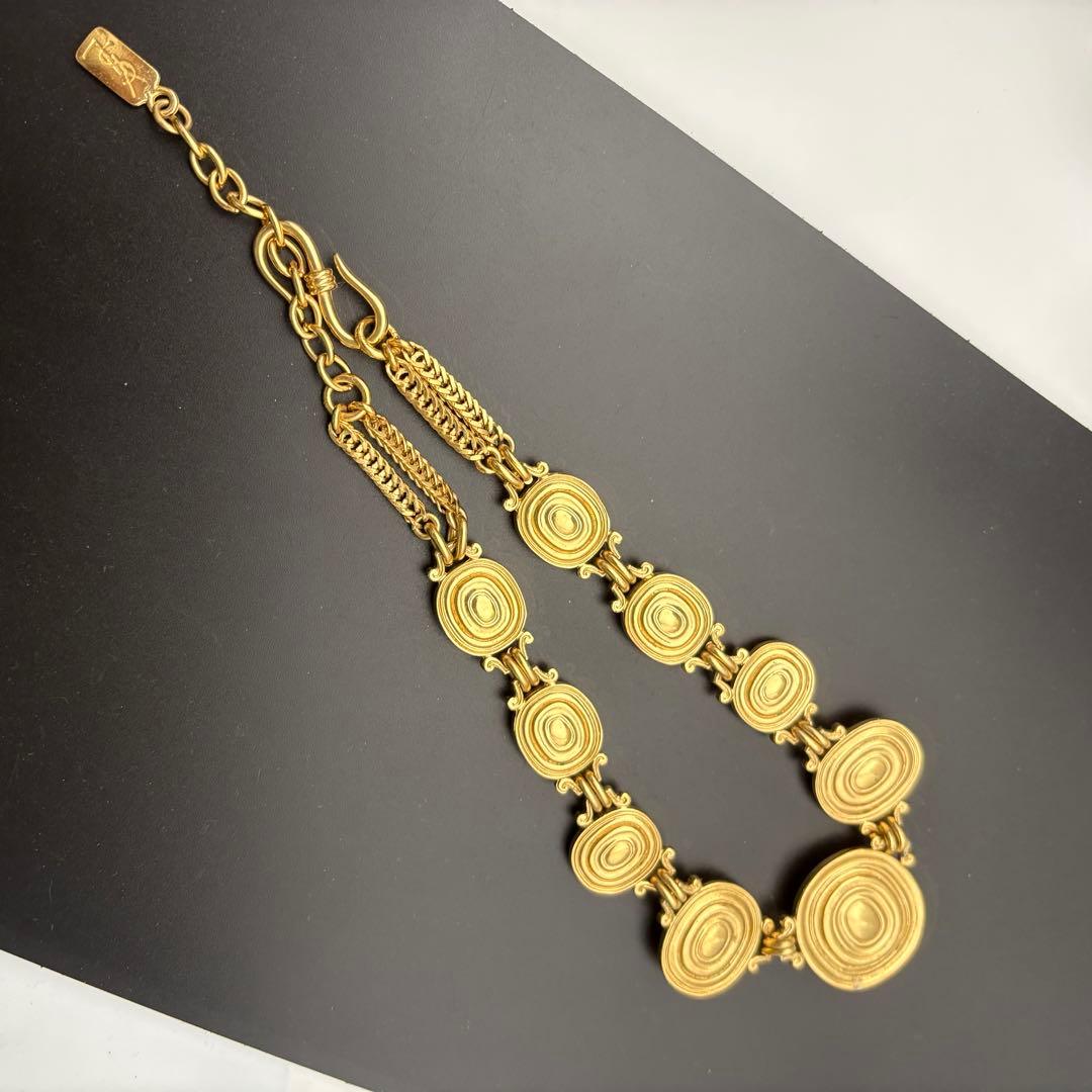 ✨希少✨Yves Saint Laurent ネックレス カラーストーン