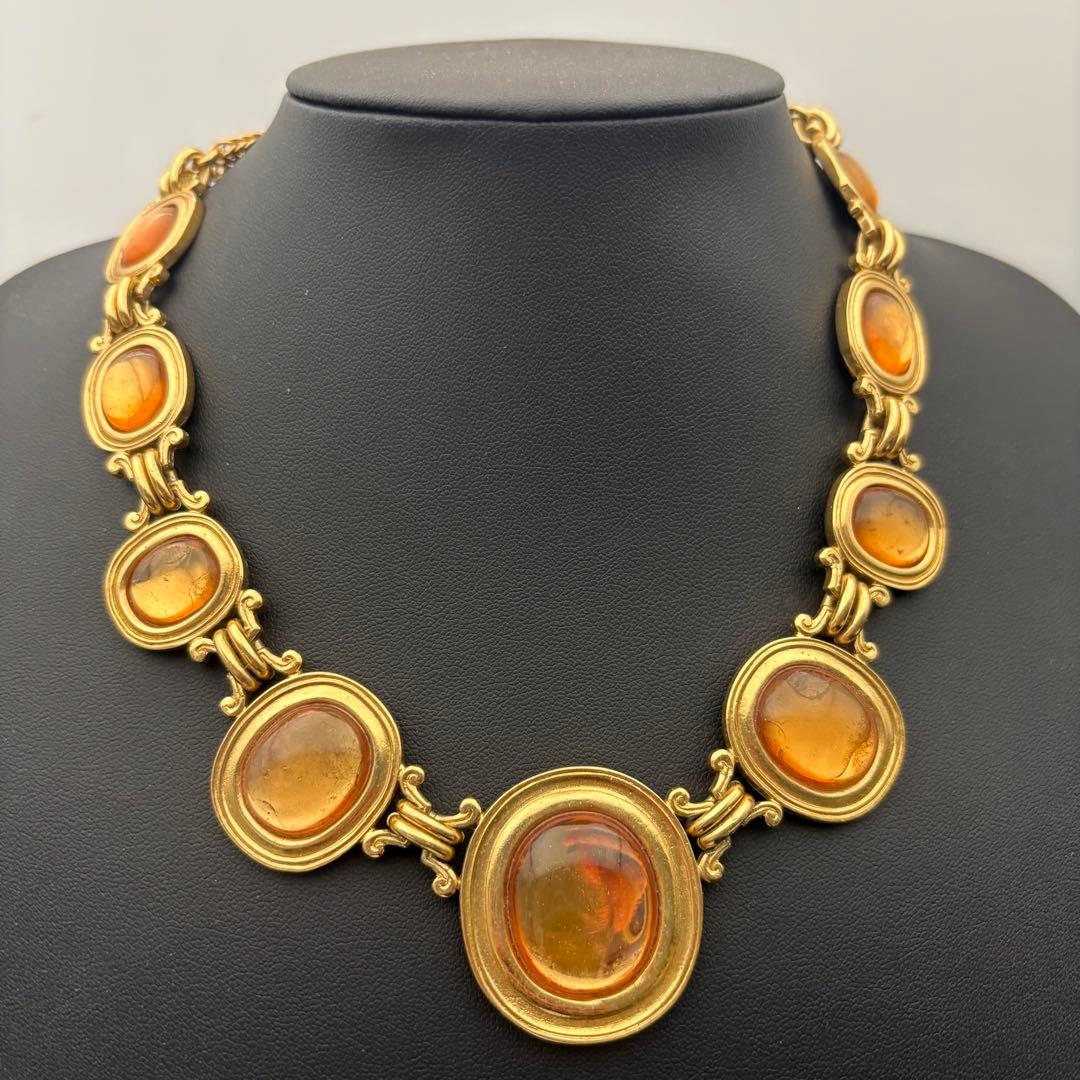 ✨希少✨Yves Saint Laurent ネックレス カラーストーン