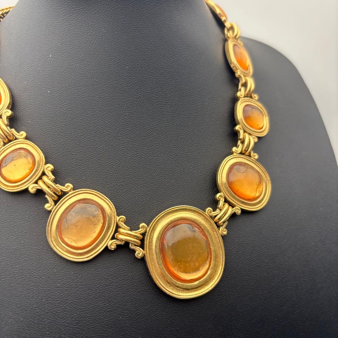 ✨希少✨Yves Saint Laurent ネックレス カラーストーン