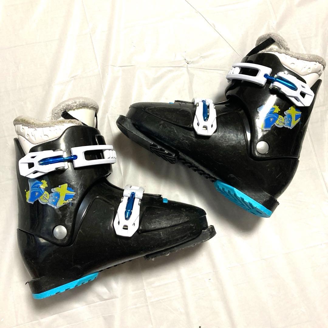 スキー3点セットスキーセットスキー板130cmスキー靴24.5cm男女ジュニア