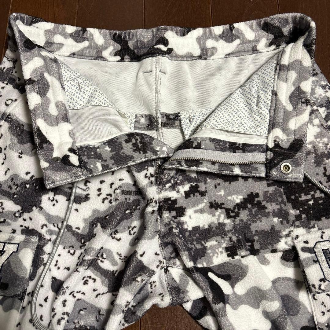 パーリーゲイツダブルラッセル　マルチカモプリントパンツサイズ4