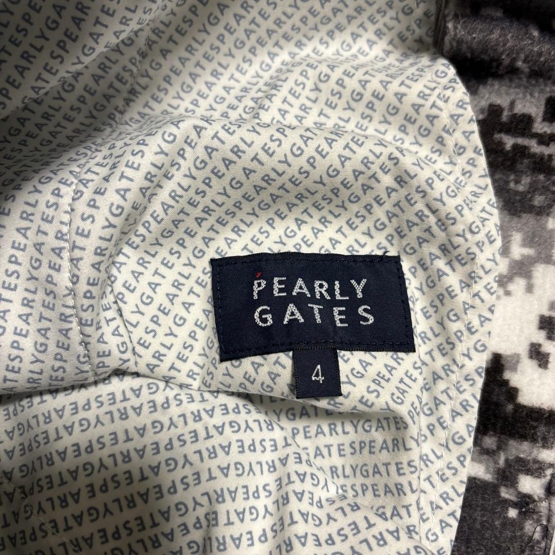 パーリーゲイツダブルラッセル　マルチカモプリントパンツサイズ4