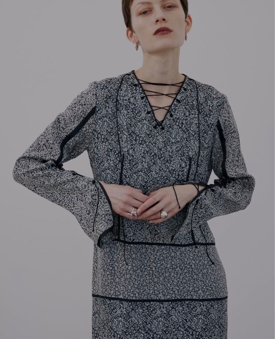 ameri vintage ジャガードドレス代官山店限定完売品