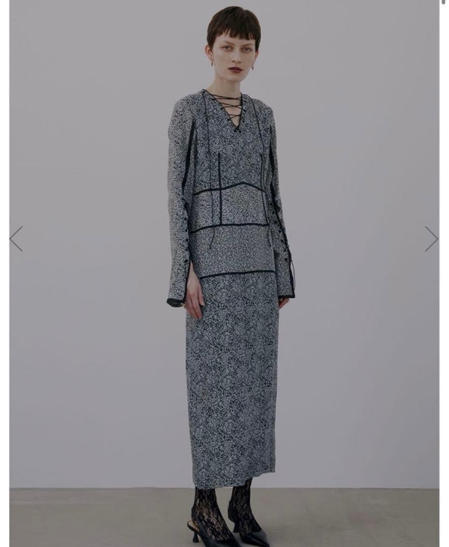 ameri vintage ジャガードドレス代官山店限定完売品