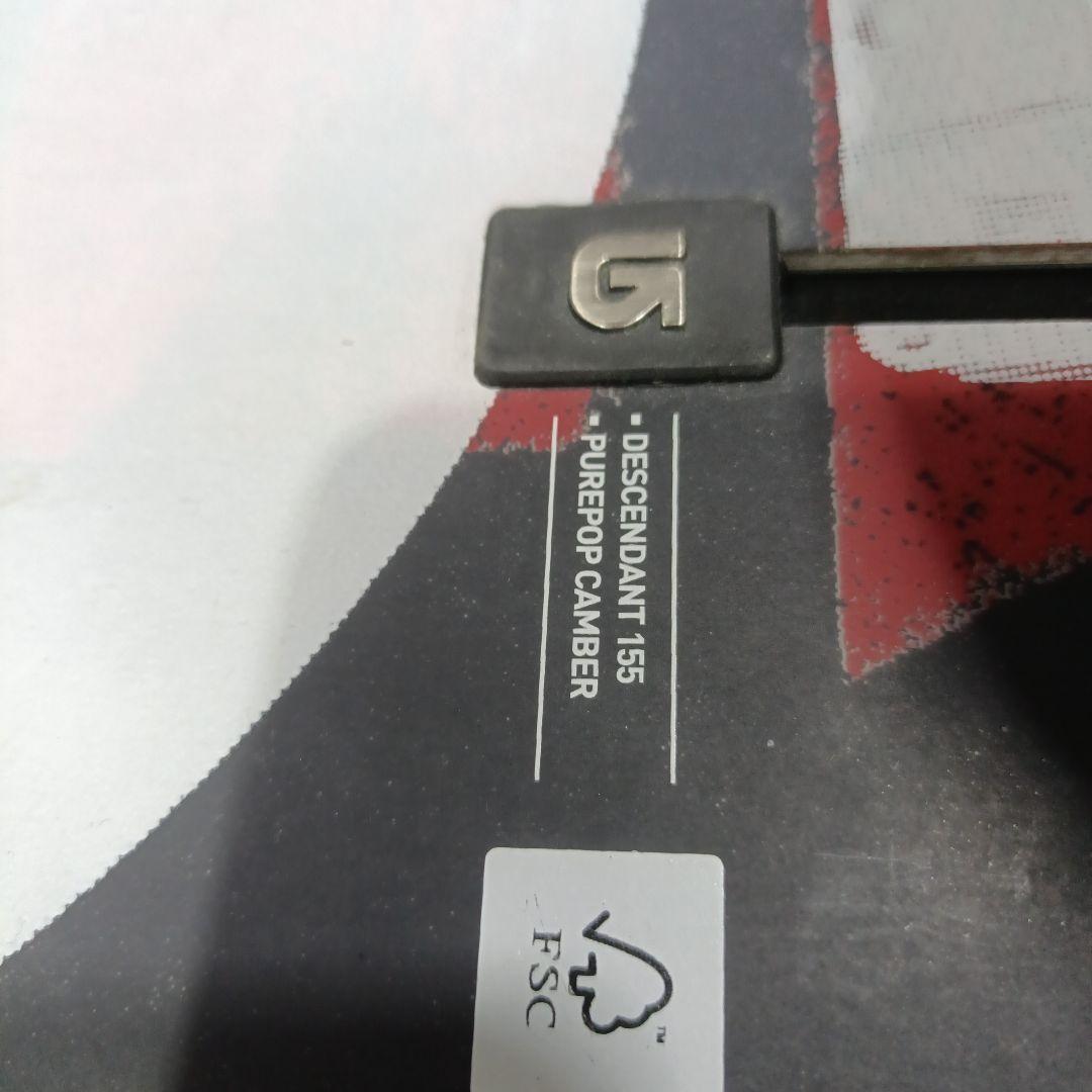 ゆーちん■BURTON DESCENDANT155×CUSTOMバインディ