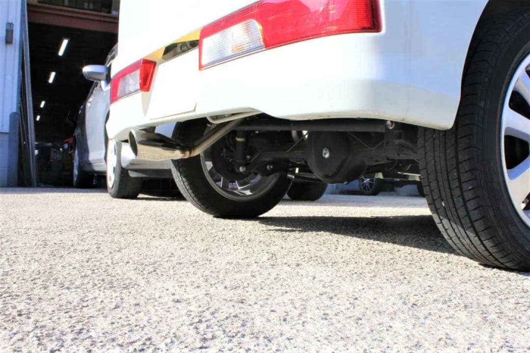 Bluefin スズキ エブリィ ワゴンDA17W1本出し SUS シルバー