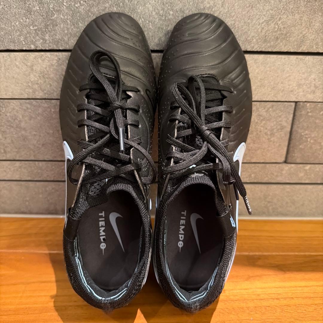 Nike ティエンポレジェンド10エリート FG ブラック　25㎝