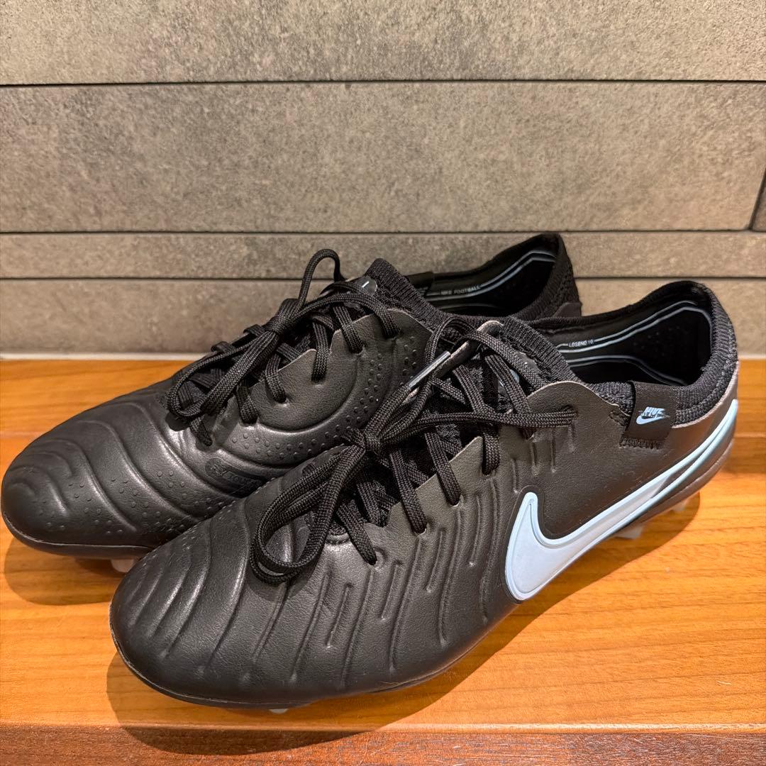 Nike ティエンポレジェンド10エリート FG ブラック　25㎝