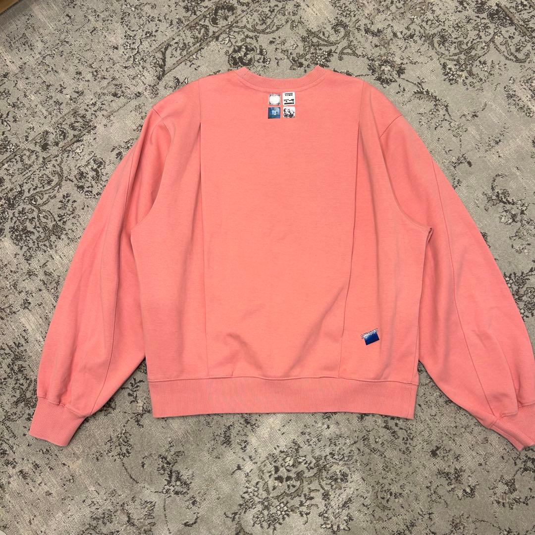 美品　ADERERROR ピンク スウェット アーダーエラー　Nolc logo