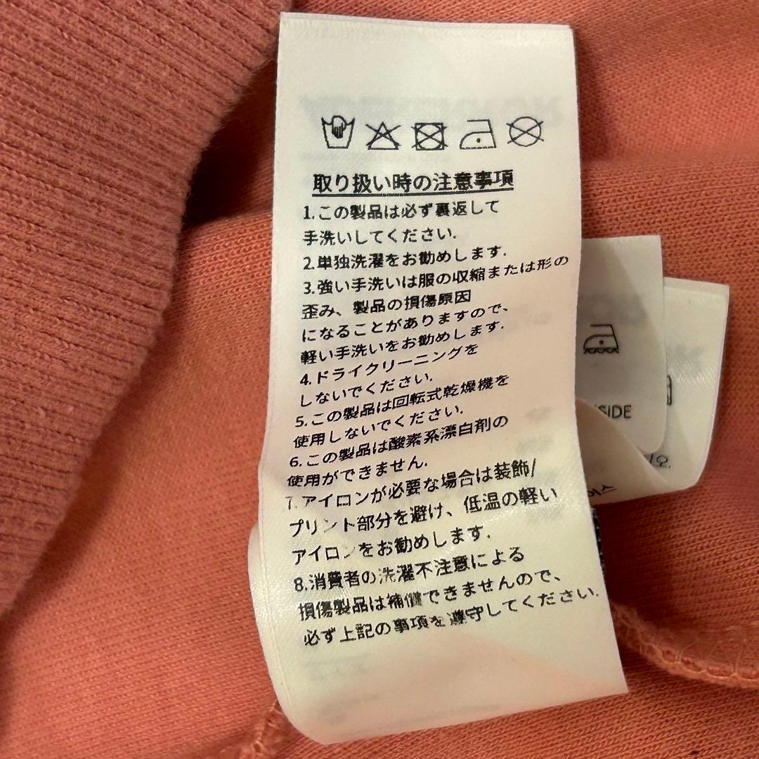 美品　ADERERROR ピンク スウェット アーダーエラー　Nolc logo