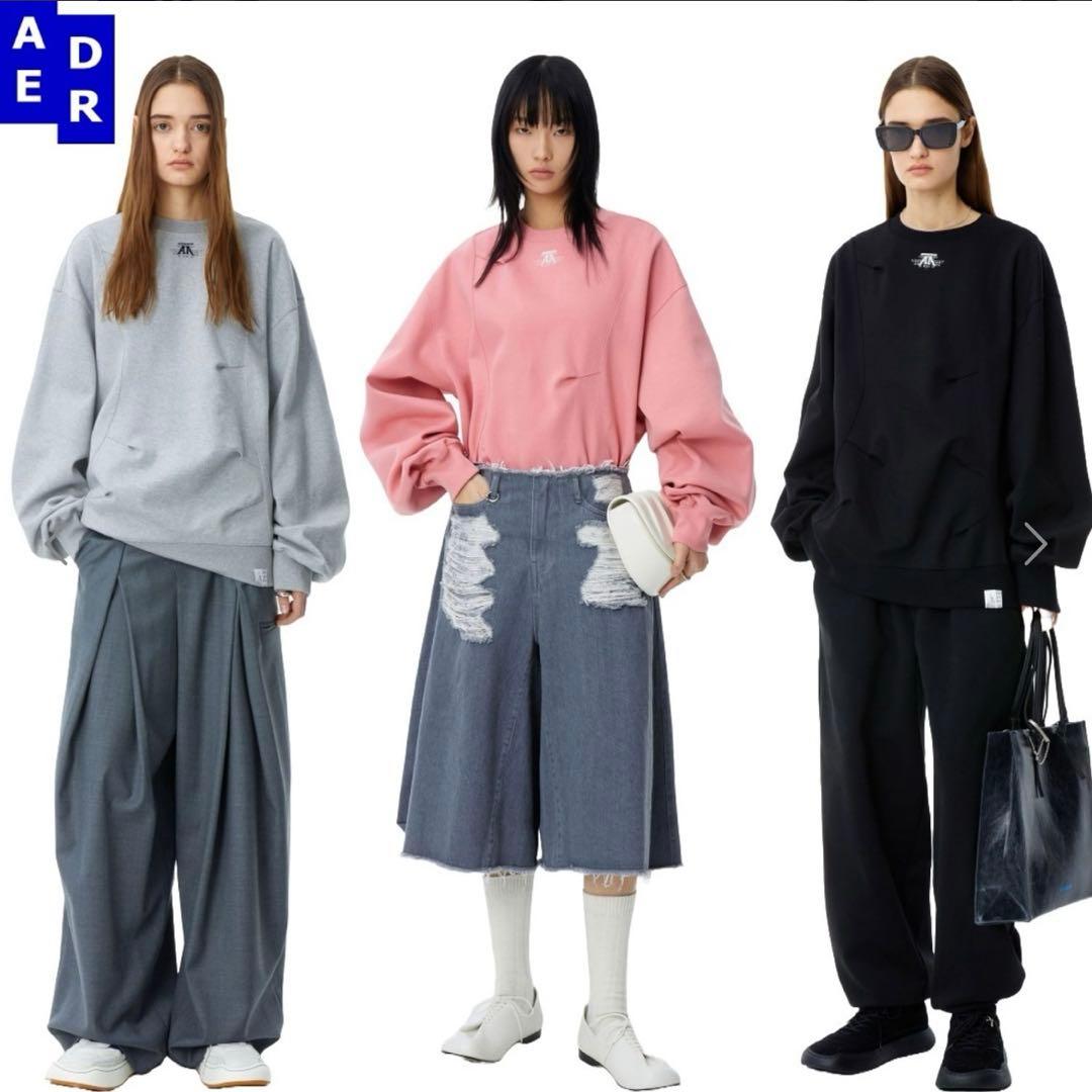 美品　ADERERROR ピンク スウェット アーダーエラー　Nolc logo