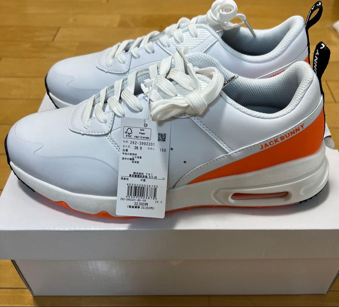 JACK BUNNYゴルフシューズ　メンズ用　26cm