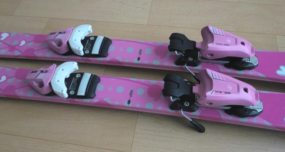 ■■送料無料■PURECONSCIOUS■子供用スキーセット■板130/靴23■