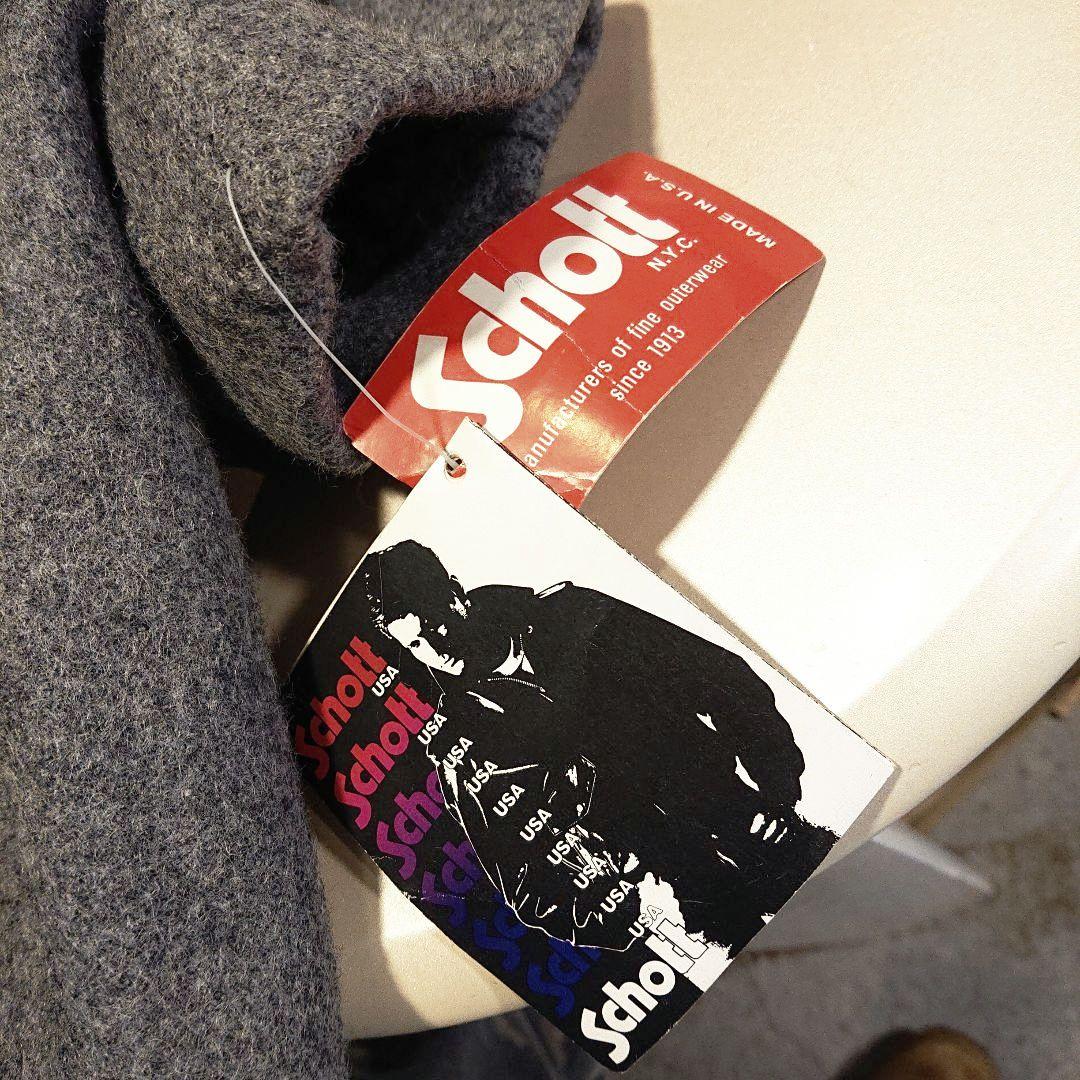 新品 Schottショット/90s USA製 740N メルトンウール Pコート