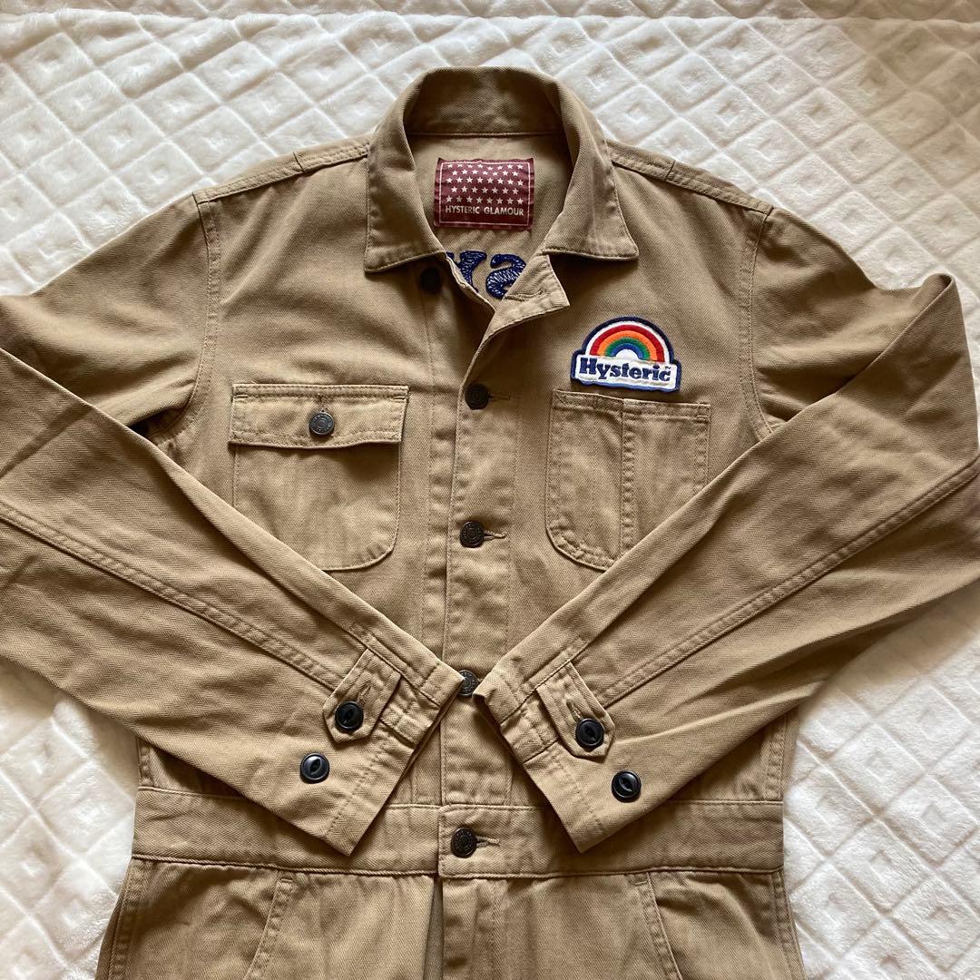 ヒステリックグラマー つなぎ FREE 美品 デッドストック