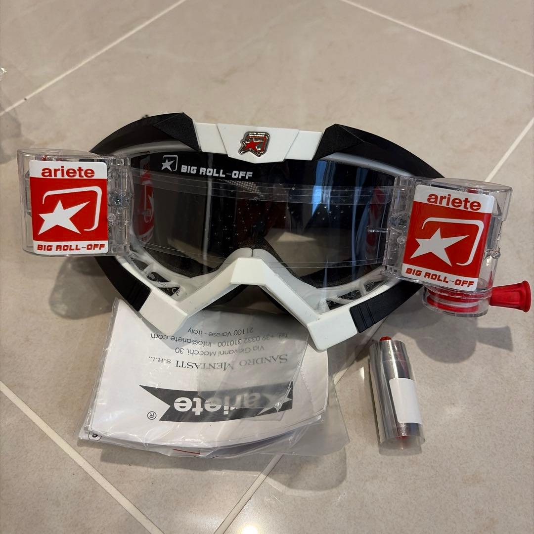 週末限定セール‼️ariete ロールオフ ゴーグル
