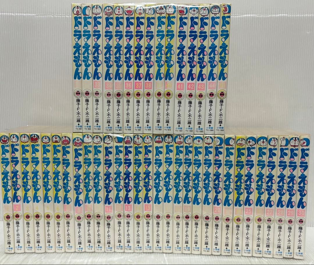【Y547m】 《使用感有り》ドラえもん 全45巻全巻セット 藤子・F・不二雄