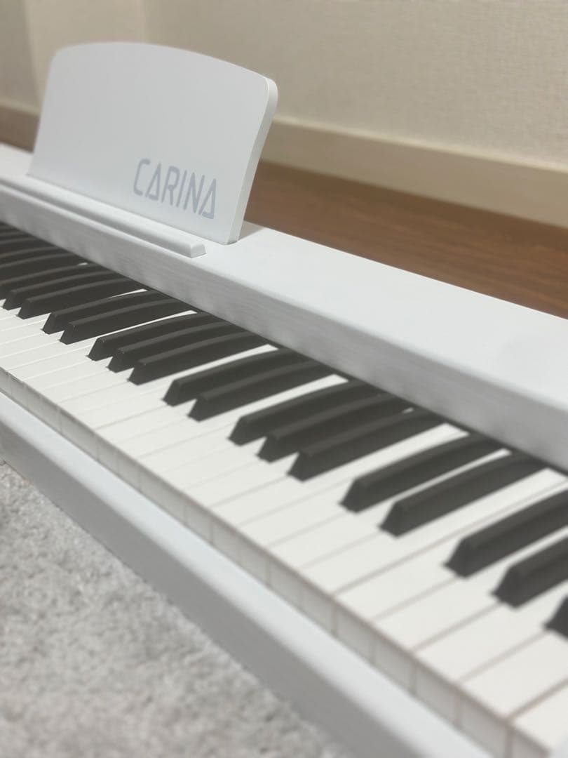 電子ピアノ　88鍵盤　給電タイプ　木目調ボディ