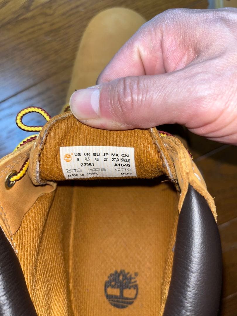 D.Tさん用ティンバーランドPremium Waterproof値下げ中！