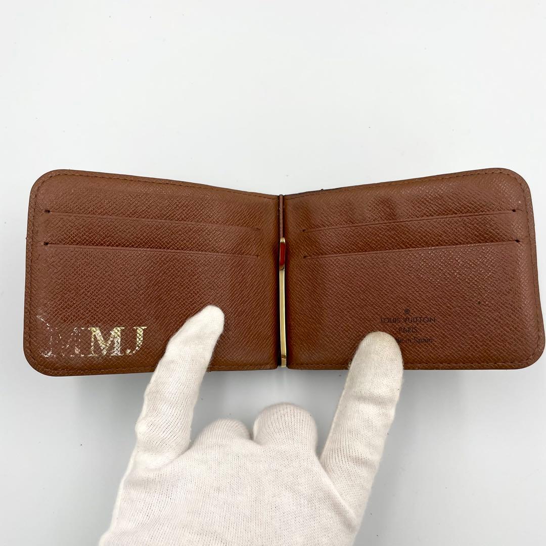 LOUIS VUIITTON ルイヴィトン マネークリップ　モノグラム　札入れ