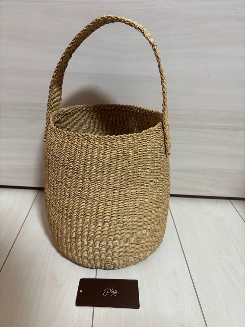 plage MARUZOKO ONE HANDLE バッグ　カゴバック