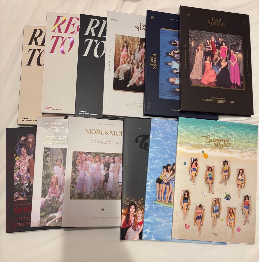 TWICE アルバム まとめ売り 73枚 トレカ
