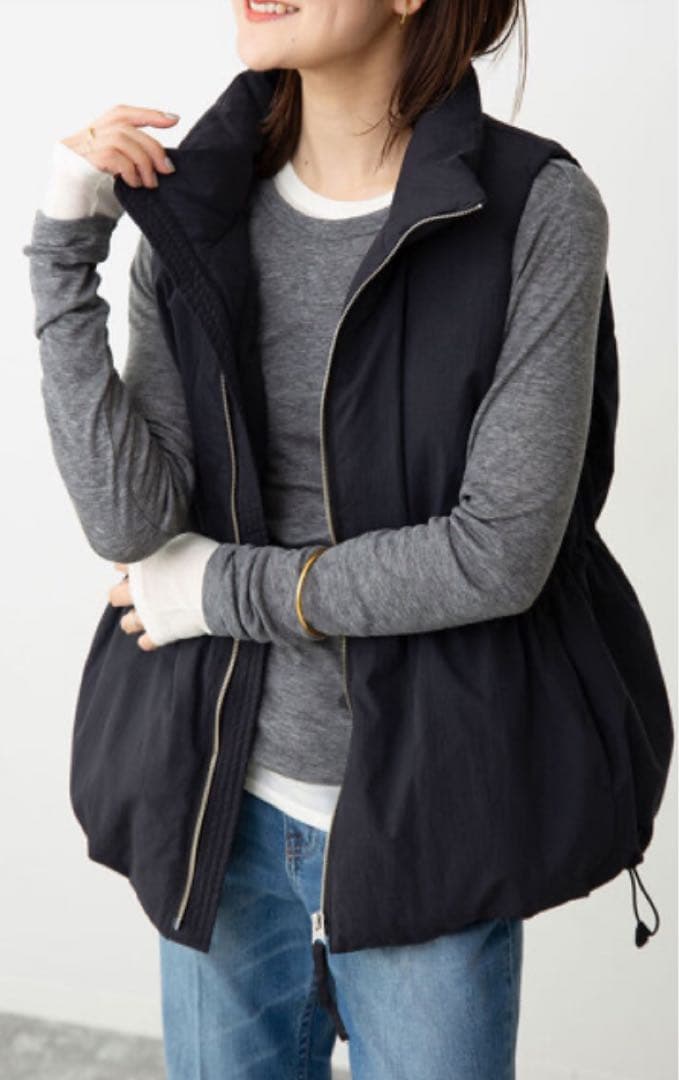 P/NPタフタダウンベスト