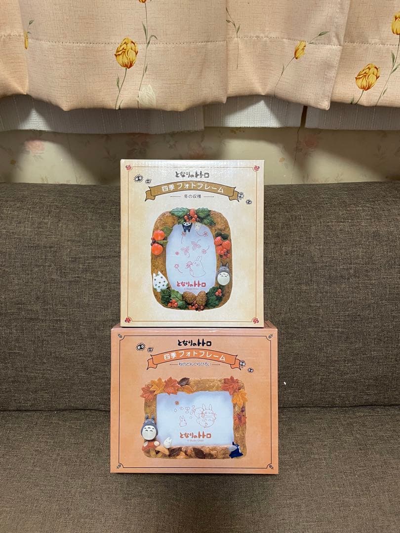 となりのトトロ　四季フォトフレーム　2種セット　廃盤品
