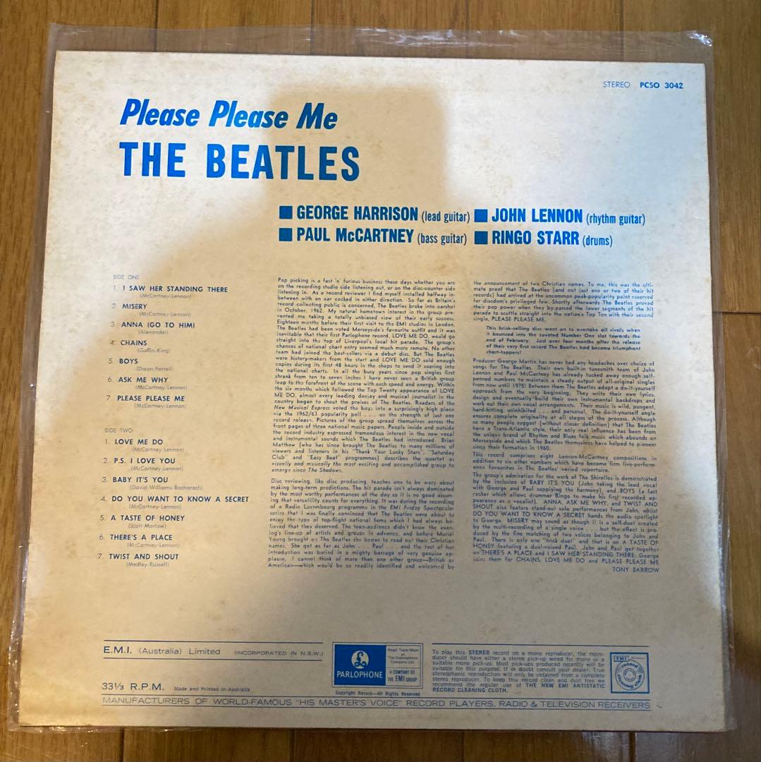 稀少オーストラリアStereoオリジナルマトビートルズBeatlesレコード