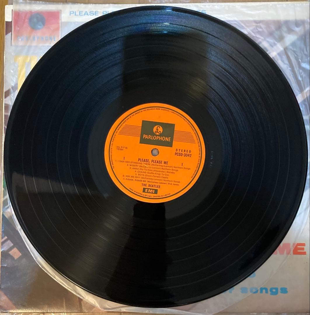 稀少オーストラリアStereoオリジナルマトビートルズBeatlesレコード