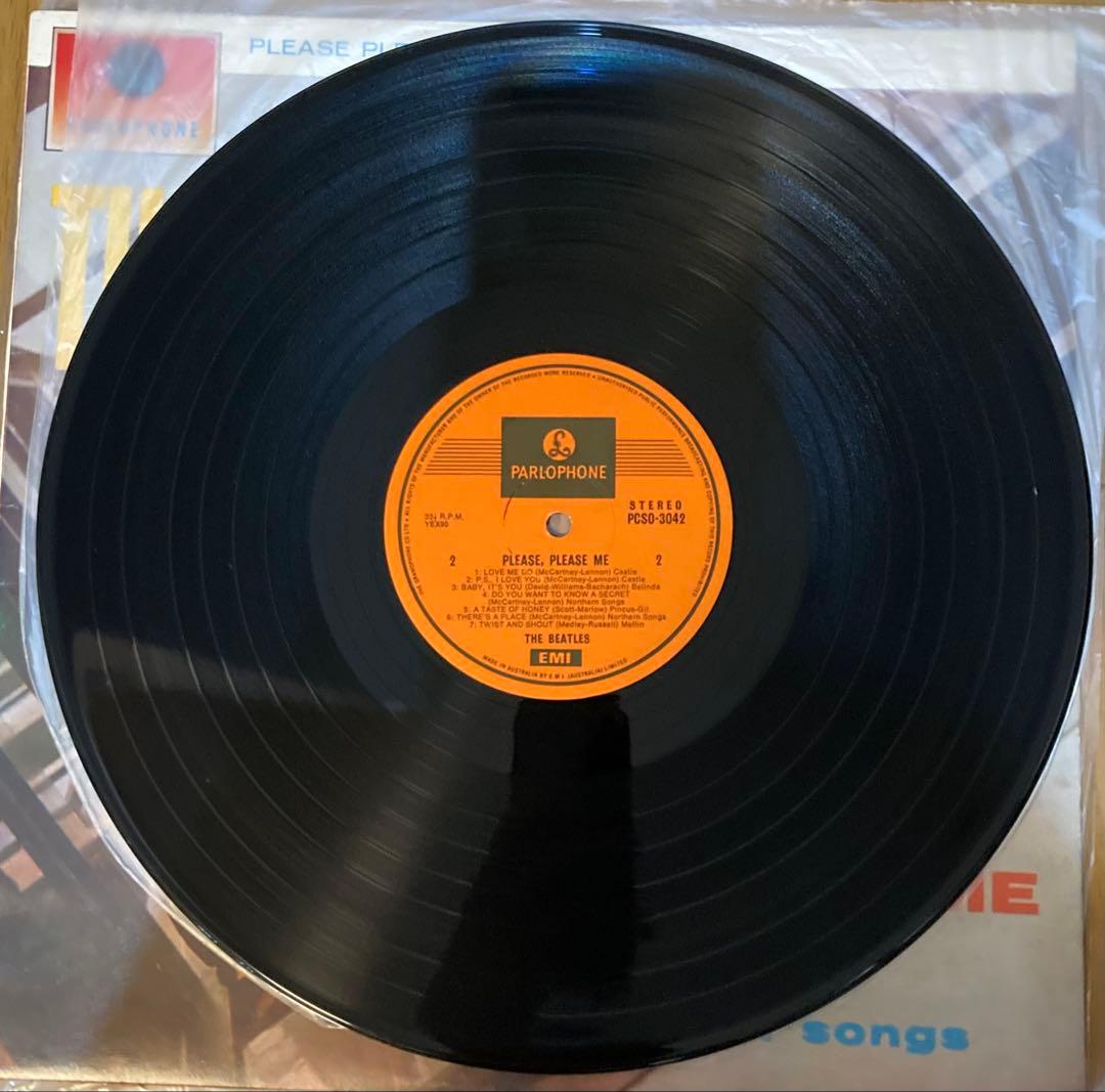 稀少オーストラリアStereoオリジナルマトビートルズBeatlesレコード