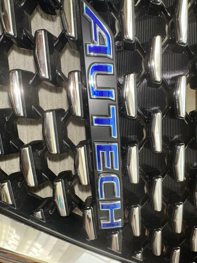 セレナオーテックC27純正前期ブラックソリッドメッシュグリル