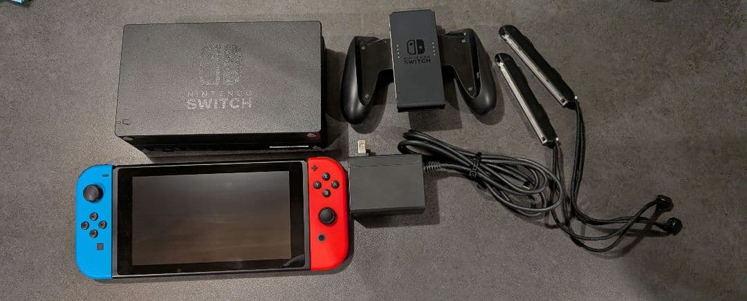 NintendoSwitch 初期版 Joy-Con青 赤 ジャンク品