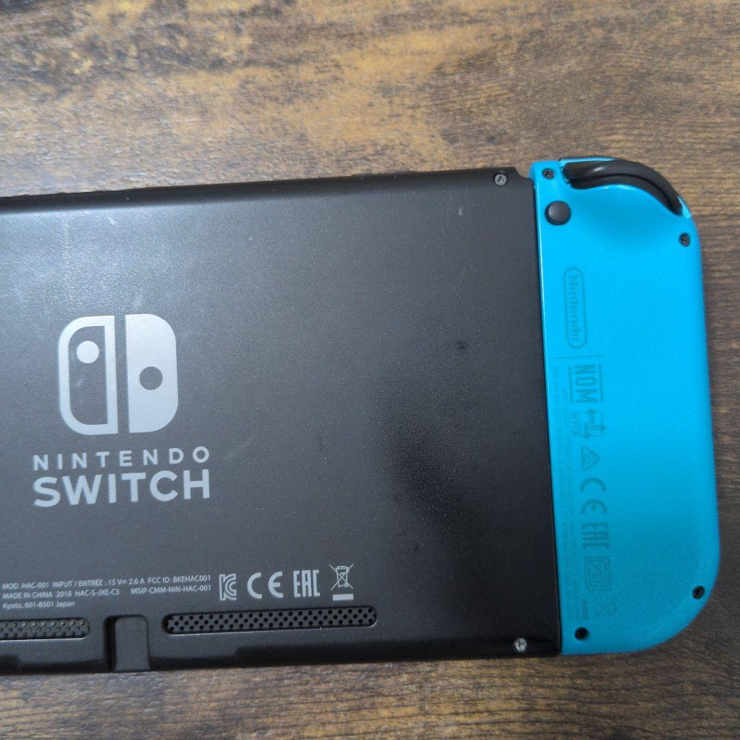 NintendoSwitch 初期版 Joy-Con青 赤 ジャンク品