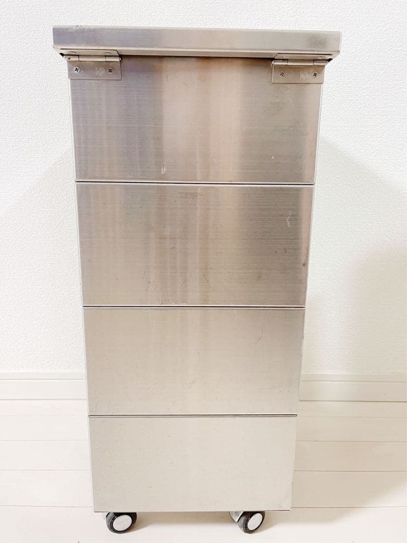 週末限定値下げセール 　高級ステンレス ゴミ箱 パペルスコルク