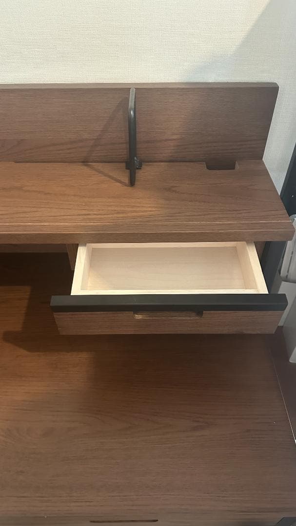 Koizumi Brost 学習机＆上棚セット701VBダークブラウン 送料込み