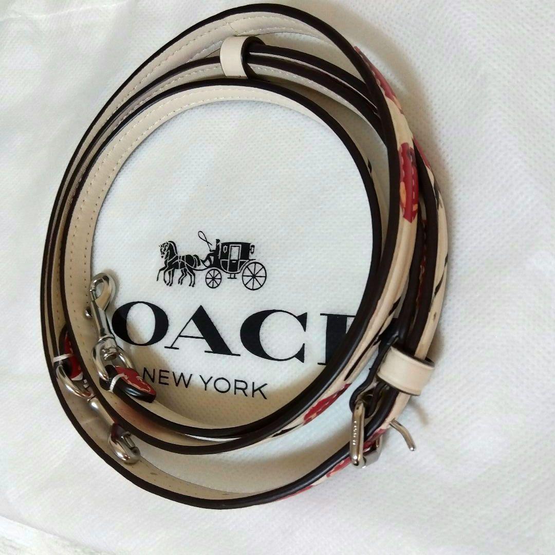 COACH ショルダーバッグ ミニ ローアン クロスボディ チェリー柄 レザー