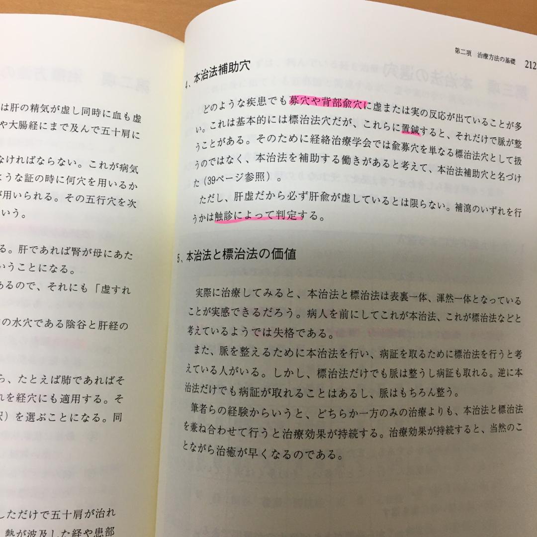 日本鍼灸医学（経絡治療）２冊セット